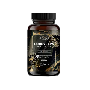 Hongo Cordyceps Sinensis Con 40% Polisacáridos Y Ratio 10:1 Equivalentes A 5000 Mg