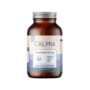 Calmia Noche Melatonina 1,9mg  WeBotanix 60 cápsulas