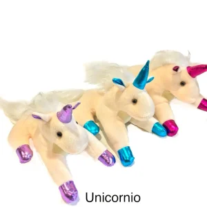 Unicornio de peluche 15 cm