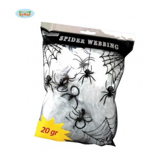 BOLSA TELARAÑAS BLANCA 20 GRAMOS